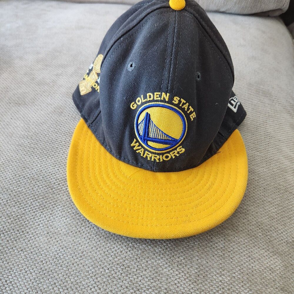 Golden State Warriors Hat Cap Snapback Yellow Gray‎ 2015 Embroidered NBA Mens